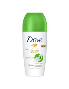 DOVE DESODORANTE ROLL-ON 50 ML GO FRESH PEPINO Y TEE 72 H
