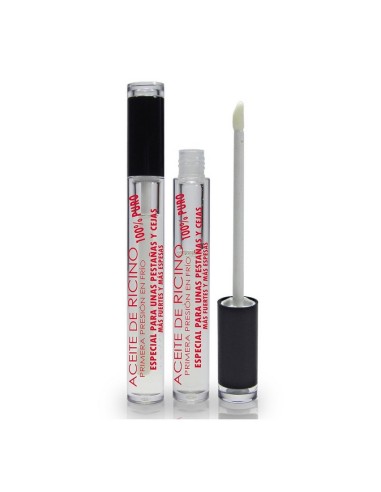 NURANA ACEITE DE RICINO 100% PURO PESTAÑAS Y CEJAS 4 ML