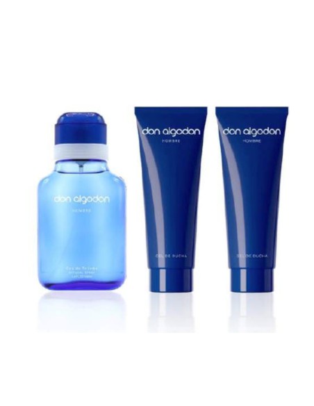 DON ALGODON HOMBRE VAP 100 ML + GEL 75 ML + AFTER SHAVE 75 ML