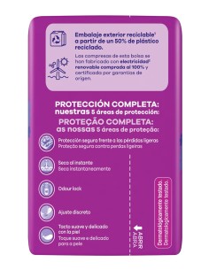 Ausonia Discreet Compresas Maxi Noche 12 uds 2