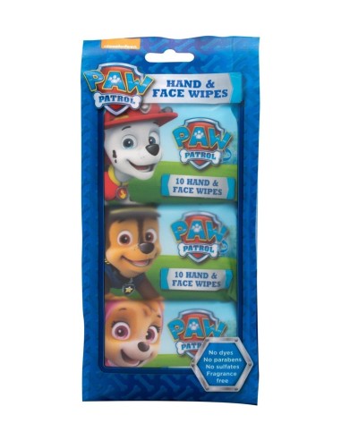 TOALLITAS INFANTILES PATRULLA CANINA 3X10 (30 UDS)