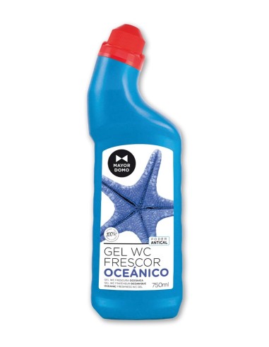 MAYORDOMO WC GEL LIMPIADOR OCEANICO 750 ML