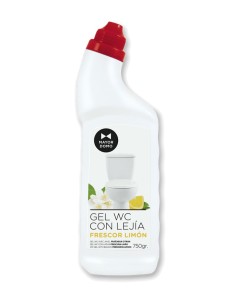 Gel WC Mayordomo Limón con Lejía 750 ml, limpieza total y frescor cítrico