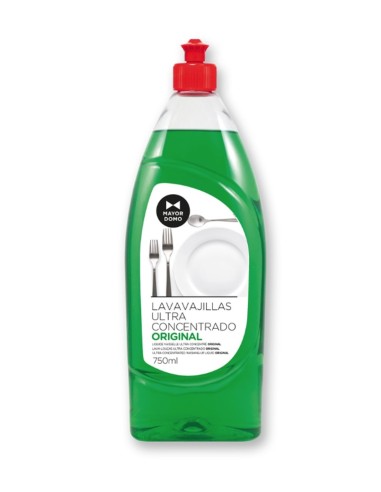 Lavavajillas a mano ultra concentrado Mayordomo Original 750 ml