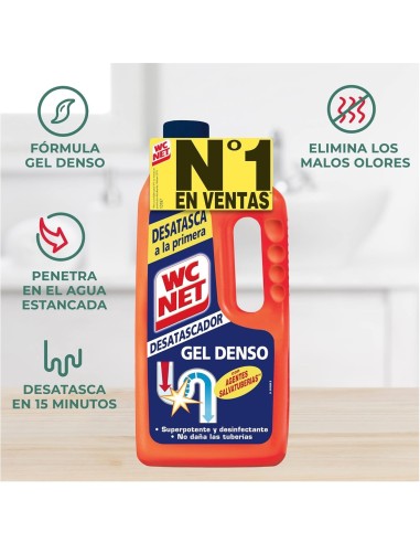 WC NET ENERGY DESATASCADOR GEL 1 LITRO