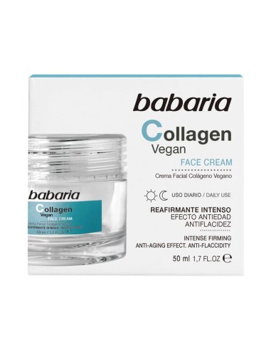 BABARIA CREMA FACIAL COLLAGEN VEGAN 50 ML