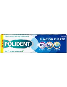 Polident crema fijadora prótesis dental.