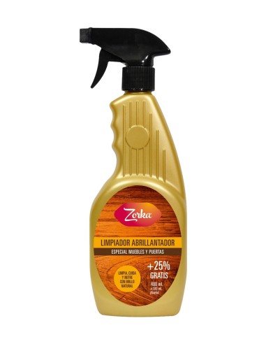 Zorka Limpiador Abrillantador Maderas y Puertas Spray 500 ml