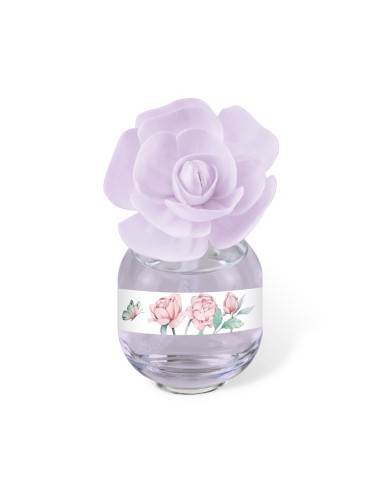 AMBAR AMBIENTADOR FLOR PERFUMADA AGUA FRESCA 60ML ROSA