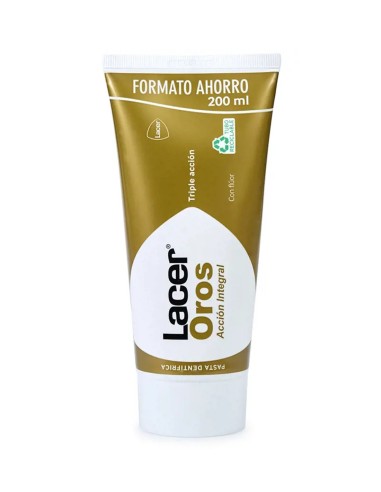 Lacer Pasta Dental Oros 200 ml Formato Ahorro