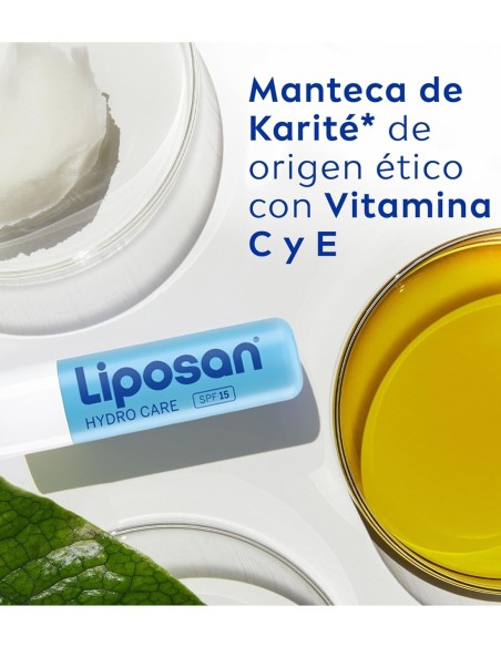 LIPOSAN PROTECTOR LABIAL HYDRO CARE SPF15 CON KARITE