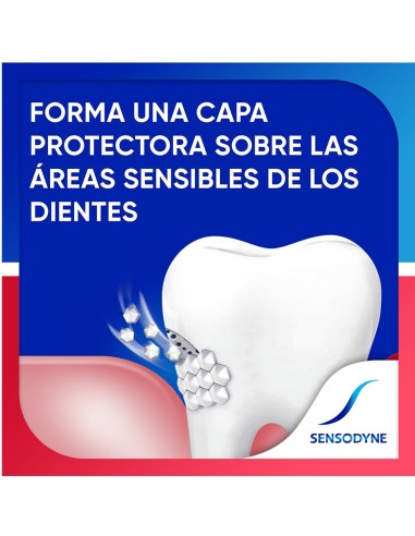 Sensodyne para dolor y sangrado de encías.