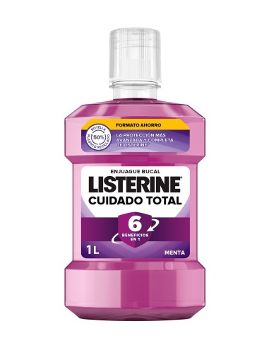 Listerine Enjuague Bucal 1000ml Total Care