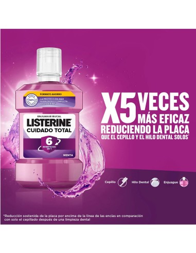 Listerine Enjuague Bucal Cuidado Total 1000 ml