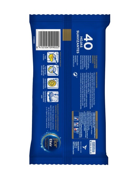 Flor Toallitas 40 hojas para ropa suave, fresca y fácil de planchar