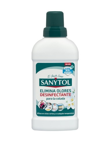 Sanytol Desinfectante Textil Sin Lejía 500 ml - Higiene y Cuidado de Ropa