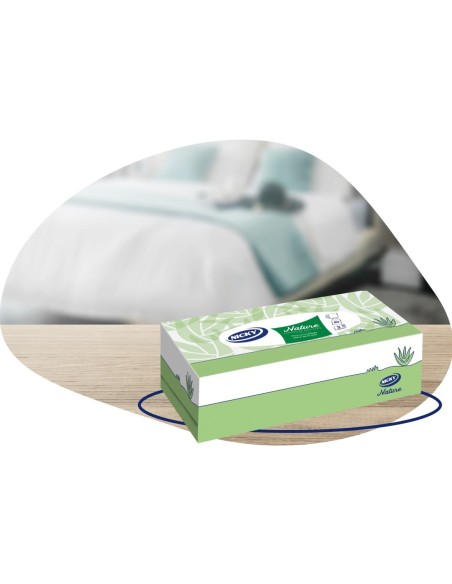 Pañuelos NICKY 3 capas con extracto de aloe.