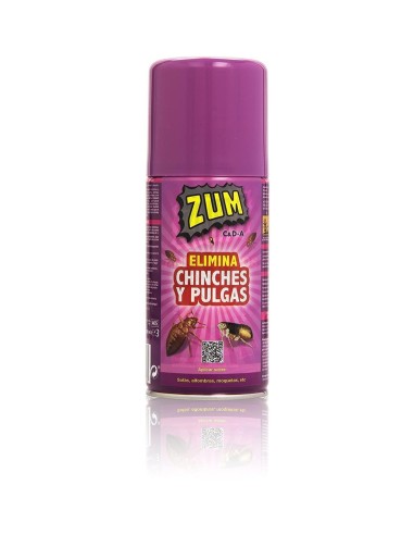 ZUM Insecticida Chinches y Pulgas Spray - Eliminación Eficaz