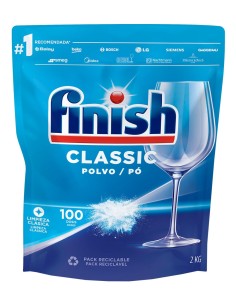 Finish Lavavajillas Detergente Polvo Bolsa 2 Kilos.