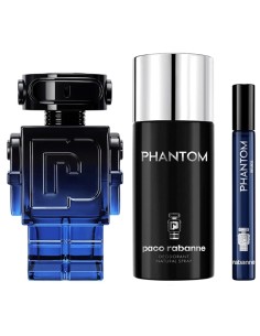 PACO RABANNE PHANTOM EDP INTENSE VAP 100 ML + DEO SPRAY 150 ML + EDT VAP 10 ML 2