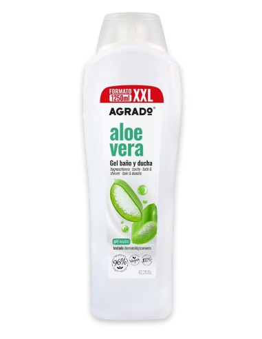 AGRADO GEL DE BAÑO Y DUCHA 1250ML ALOE VERA