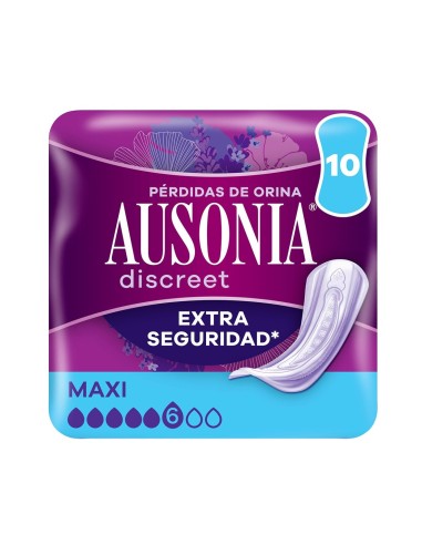 Ausonia Discreet Compresa de Incontinencia Maxi - Protección y Comodidad