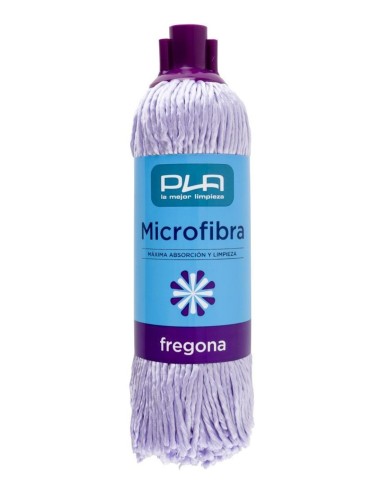 Fregona de hilo de microfibra lila marca PLA Ref 0158