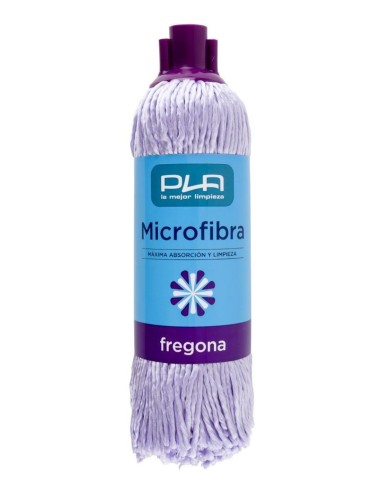 Fregona Microfibra Hilo Lila PLA - Limpieza Eficaz y Duradera