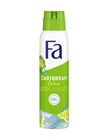 FA Desodorante Spray 150 ml Limones del Caribe - Protección y Frescura