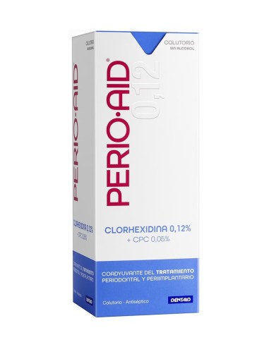 PERIO-AID COLUTORIO TRATAMIENTO CLORHEXIDINA 0.12% 500 ML