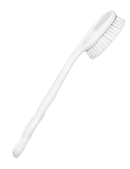 Cepillo de espalda con mango largo ergonómico para ducha.