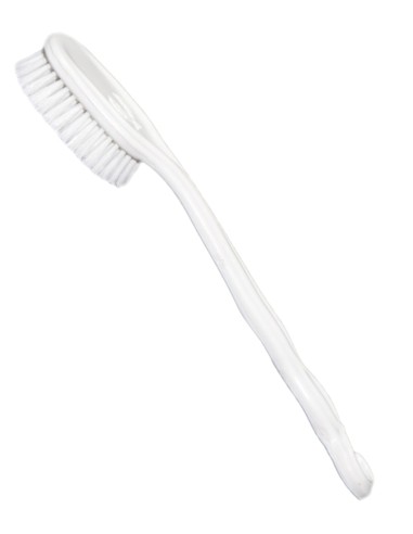 Cepillo de baño ligero 130g con colgador integrado.