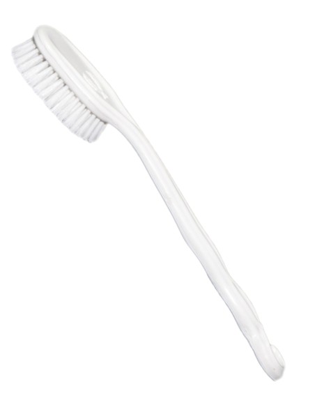 Cepillo de baño ligero 130g con colgador integrado.