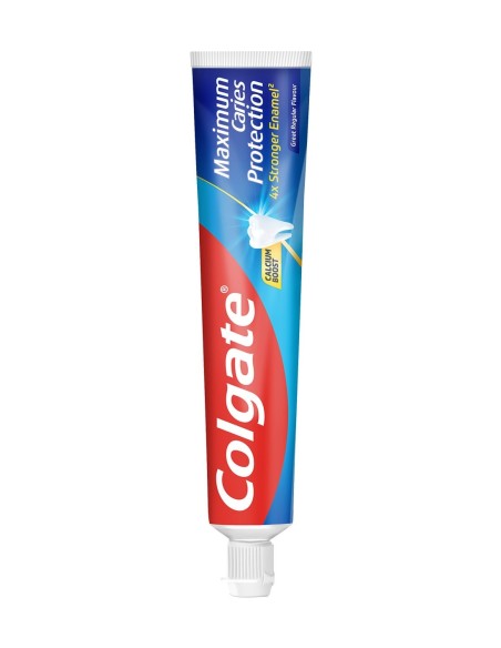 Tubo de pasta dental Colgate anticaries Extra Calcio
