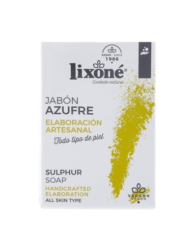 LIXONE JABON DE MANOS PASTILLA 125GRS. AZUFRE