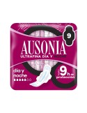 AUSONIA AIR DRY COMPRESA ALAS NOCHE 9 UDS ULTRA FINA