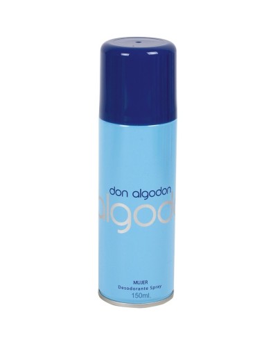 DON ALGODON DESODORANTE SPRAY 150 ML (MUJER)