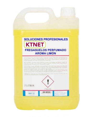 Fregasuelos Perfumado Limón KTNet pH Neutro 5L