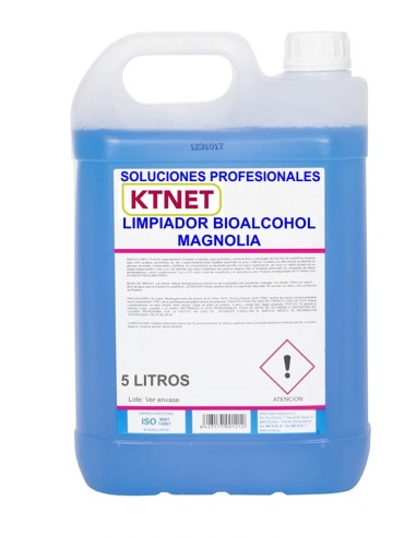 KTNet Limpiador Bio-Alcohol Magnolia Profesional 5L