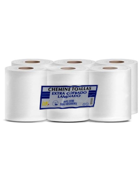 Bobina Secamanos Luy 2 Capas 100 mts Blanco