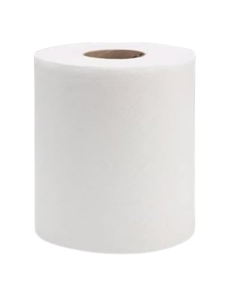 Bobina Secamanos Luy 2 Capas 100 mts Blanco Gofrado