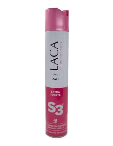 S3 LACA CABELLO FIJACION EXTRAFUERTE SPRAY 400 ML