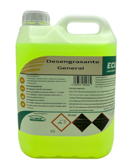 JOSBEN Desengrasante General Profesional 5L