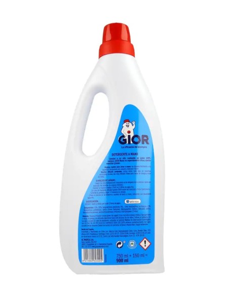 Envase de Gior Detergente Crema.