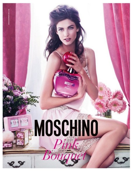 Perfume de mujer Moschino Pink Bouquet, floral frutal