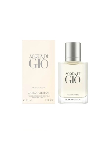 ACQUA GIO HOMME EDT VAP 30 ML (RECARGABLE)