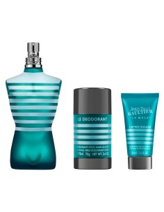 JEAN PAUL GAULTIER LE MALE EDT VAP 125 ML + A/SHAVE + DEO STICK 2