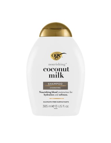 Champú OGX Coconut Milk hidratante para cabello seco