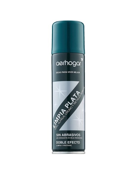 Bote spray limpia plata Aerhogar 150ml doble efecto