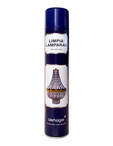 AerHogar Limpia Lámparas Sin Frotar Spray 500 ml - Limpieza Rápida y Sin Esfuerzo